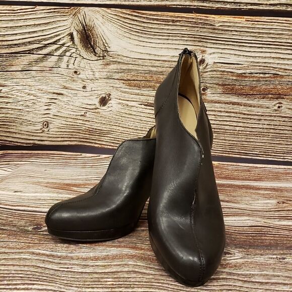 Nine West black  3.5" heeled shoes Pre-owned - Picture 1 of 8
